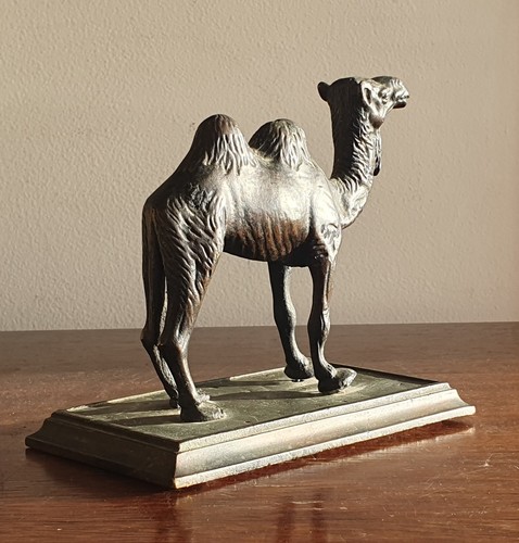 Antique 19thC European Bronze Camel Statuette - Charles Cammell Sheffield 12.5cm - Picture 2 of 9