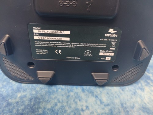 Revolabs FLX UC 500 USB Konferenztelefon. Keine Kurzanleitung. - Bild 24 von 24
