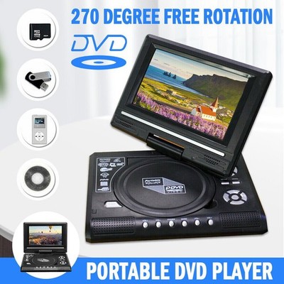 Tragbarer DVD-Player mit 16:9 7,8 Zoll HD Schwenkbaren Bildschirm SD/MS/MMC/TV