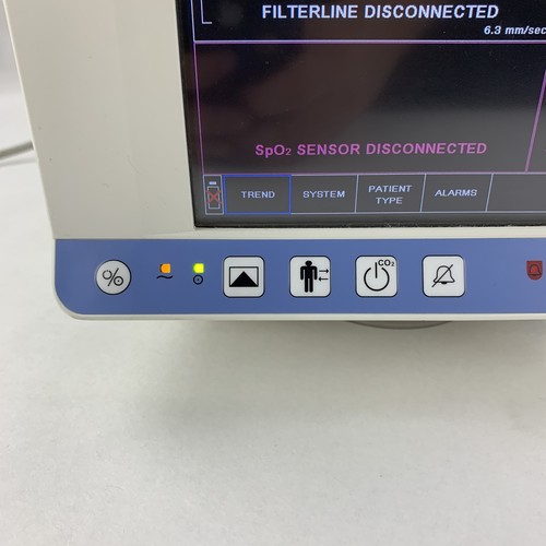 Microstream Capnostream 20 Capnography Monitor Reset No Battery Glitchy Screen - 第 3/14 張圖片