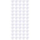  60 Stück Strohhut geformte Cupcake Liner Dekorative öldichte Muffin Papier