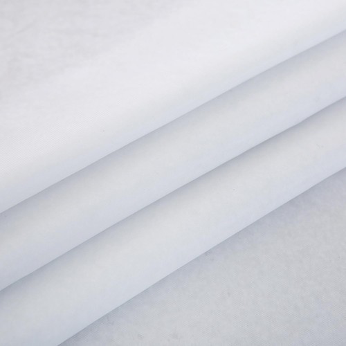 White Round Vinyl Tablecloth Flannel Backing 100% Waterproof PVC Table Cloth Wip - Picture 6 of 7