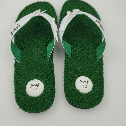 Reef Mulligan II Golf Rasen Slide Flip Flop Sandalen Herren US Größe 12 - Bild 4 von 7