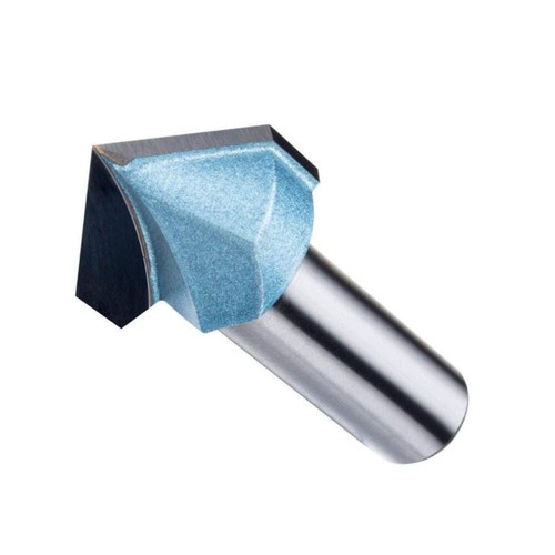 1/2" Shank 90 Degree x 32mm Diameter V Groove Router Bit - Picture 2 of 4