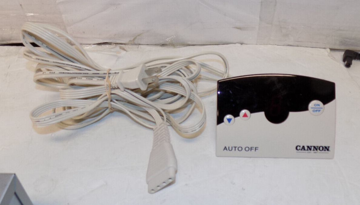 Cannon Biddeford TC12B0D Electric Blanket Power Cord Controller eBay