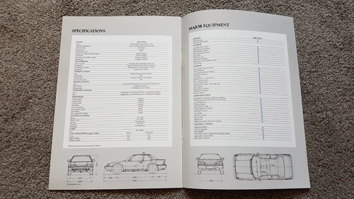 HONDA PRELUDE EXECUTIVE SALES BROCHURE 1986 - Picture 3 of 3