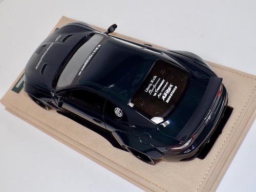 1/18 AB Modelle Maserati Granturismo Liberty Walk grüne Aufkleber Alcantara A - Bild 6 von 8