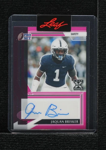 2022 Leaf Pro Set Metal Jaquan Brisker #PA-JB2