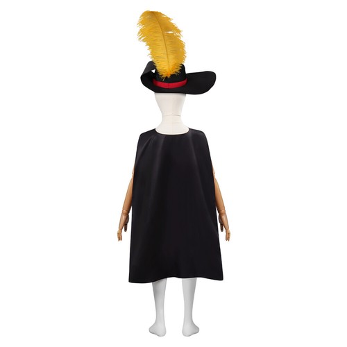 Kids Puss in Boots The Last Wish cosplay Costume Halloween Carnival suit Boy - Afbeelding 4 van 12