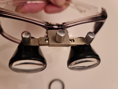 Oculus 2x Lupenbrille, Vergrößerungsbrille, Uhrmacherbrille,Dental, Zahnarzt - Bild 10 von 24