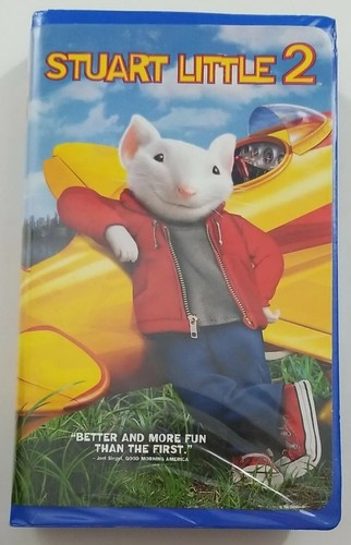 Stuart Little 2 VHS 2002 Columbia TriStar Original Blue Clamshell  - Picture 1 of 3