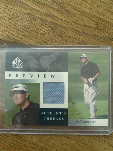 upper deck sp game used authentic threads Jeff Maggert  - Picture 1 of 2