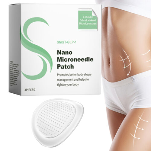 Nano Microneedle Body Care Patch 4pcs For Weight Loss & Young Skin Texture