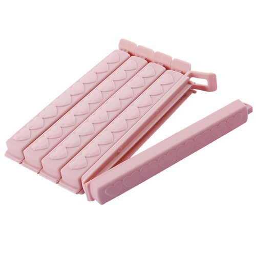  5 Pezzi Food Snacks Clip Sacchetti Clip Sigillanti Sacchetto Fantasia Cuore - Foto 3 di 18