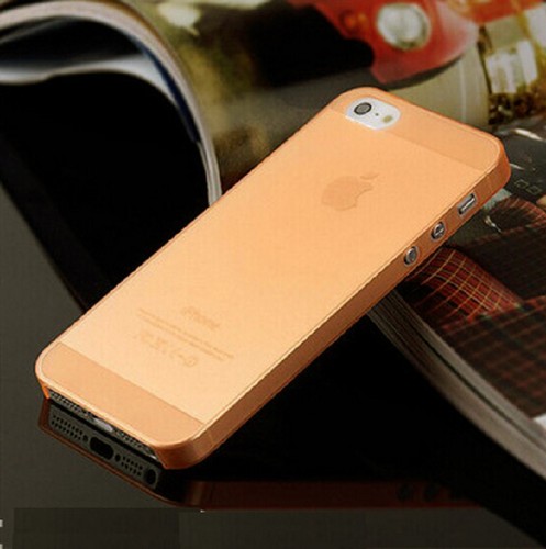 Hard Slim Back Case Cover for Apple iPhone 5 5s 5c ( Matte PP Transparent ) - Picture 8 of 20