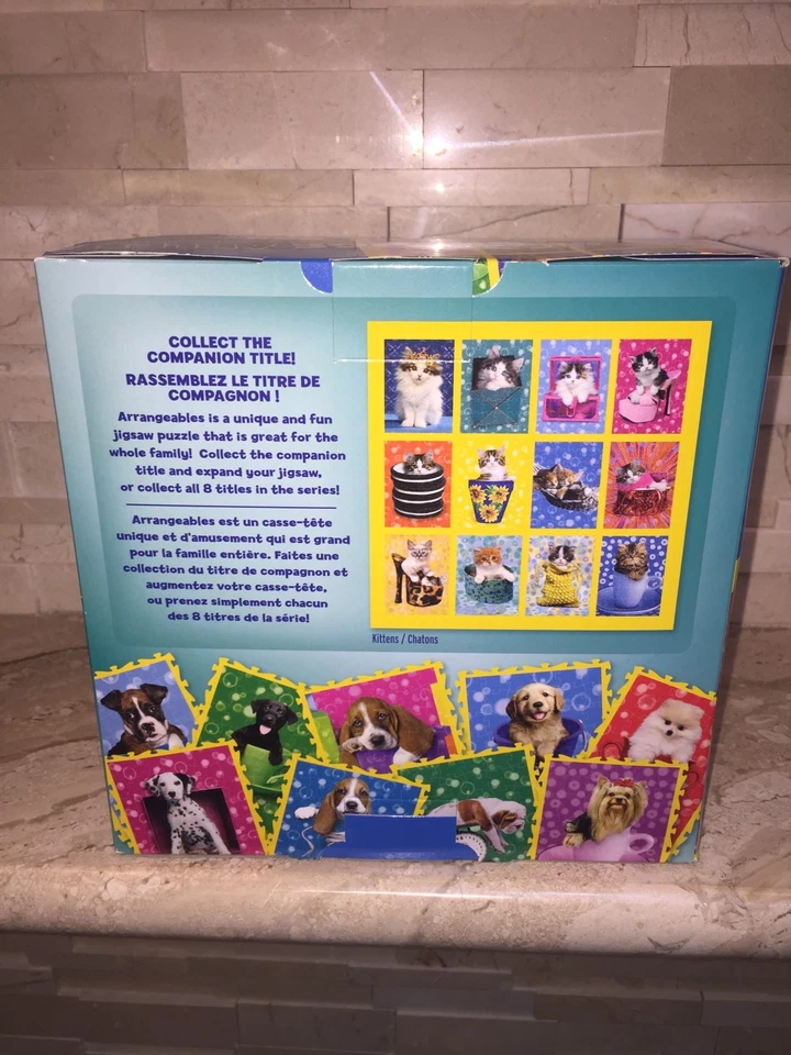 PUPPIES ARRANGEABLES JIGSAW PUZZLE CUTE BEAGLE DALMATIAN NEW - Image 2 of 3