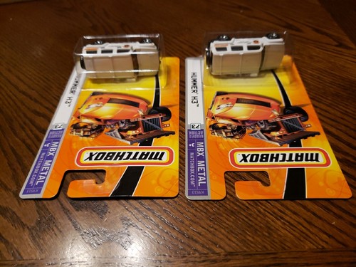 Matchbox 2007 Hummer H3 #73 National Parks U.S. 666 Version With Out Lot Of 2 - Picture 7 of 10