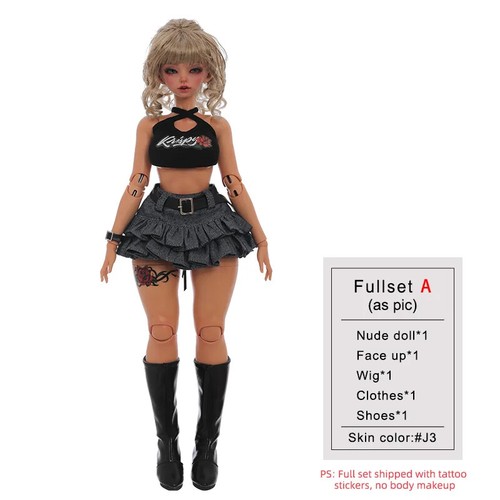 Nuevos Juguetes para Niños Muñecas Muñeca BJD Forma 1/4 Exquisita Muñeca Articulada con Bola para Regalos - Imagen 7 de 7