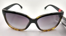 Foster Grant Womens Black Brown Sunglasses MaxBlock NEW 100 UV FGLSPT 2007