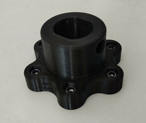 thrustmaster REINFORCED STEEL hub T248 volant wheel adapter drift moyeux MOD fix - Zdjęcie 3 z 5