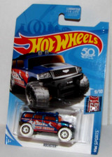 Hot Wheels 2018 Treasure Hunt Rockster blue whiteBLOR's