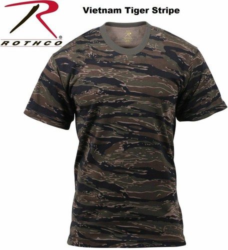 JULY SALE! Shirt Military Tiger Stripe Camo Quality 6787 Rothco - Picture 9 of 10