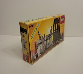 Lego Castle 6061 Siege Tower - 100% Complete with Box and Instructions