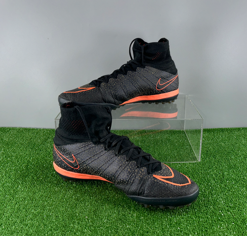 Nike MercurialX Proximo TF 718775-008 Elite US10 UK9 Black boots Cleats mens - Picture 4 of 12