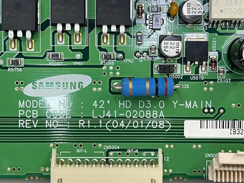Placa principal Magnavox 42MF230A/37 Y Y-Sustain LJ41-02088A/LJ92-01260A genuina - Imagen 4 de 8