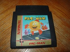 Pac-Man Tengen (Nintendo Entertainment System, 1990) Authentic Tested Working