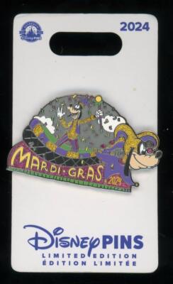 DLR Goofy Mardi Gras Jester 2024 LE Disney Pin 161121