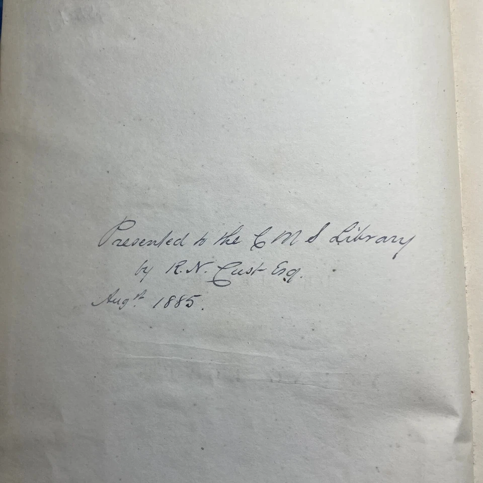 1851 Dry Leaves from Young Egypt - Edward Backhouse Eastwick - 2nd Ed Provenance - Image 3 of 4