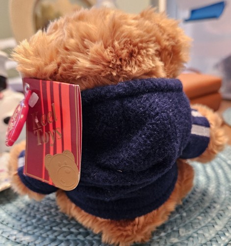 Keel Toys Hug Me Bear With Fleece England Shirt. British Flag On Left Paw. Plush - Picture 2 of 5