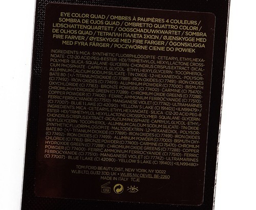 Tom Ford Eye Color Quad 40 GOLDEN HOUR - 0.21 oz / 6 g - Picture 7 of 7
