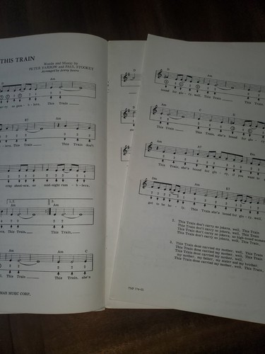 Hits Of Peter Paul Mary Made Easy For Chromatic Harmonicas Book Sheet Music 1965 - Picture 11 of 11