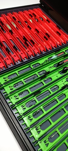 Bandejas de inserción de plataforma enrolladora para casete de caja de asiento Daiwa | almacenamiento seguro de plataforma de poste - Imagen 55 de 56