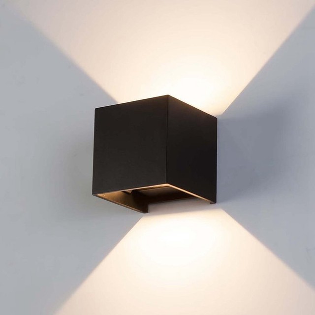 Modern Led Wall Light Waterproof Outdoor Sconce Up Down Lamp Light Waterproof Outdoor Wall Sconce