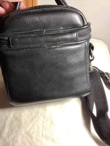 Vintage ICON Leather Camera Detachable Adjustable Shoulder Strap Quality Bag - Picture 14 of 15