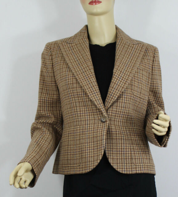 ralph lauren wool blazer womens