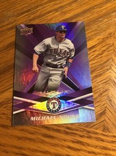 2009 Upper Deck Spectrum  #96 Michael Young  Texas Rangers Purple