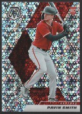 2021 Panini Mosaic #273 Pavin Smith Quick Pitch Silver Diamondbacks Rookie RC