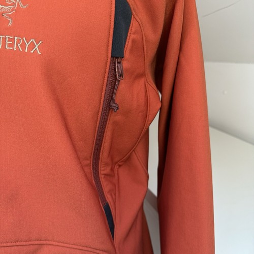 Arc’Teryx Jacket Size L UK 12-14 Orange Softshell Water Resistant Arcteryx - Picture 4 of 16