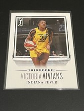 2018 Rittenhouse WNBA Victoria Vivians RC Rookie Card Indiana Fever