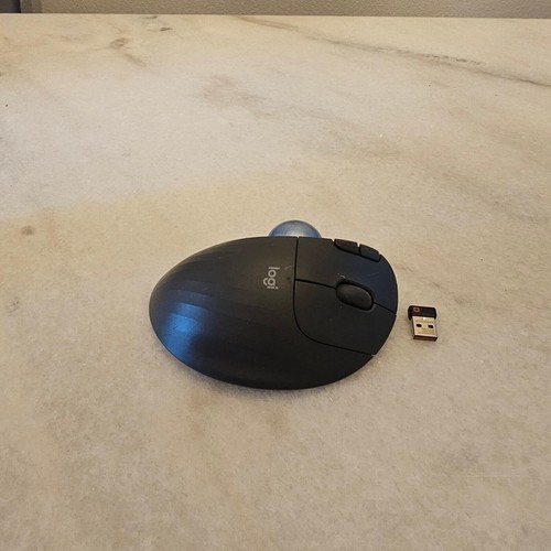 Logitech Ergo M575 Ergonomic 5-Button Smooth Tracking Wireless Trackball Mouse - Picture 4 of 7
