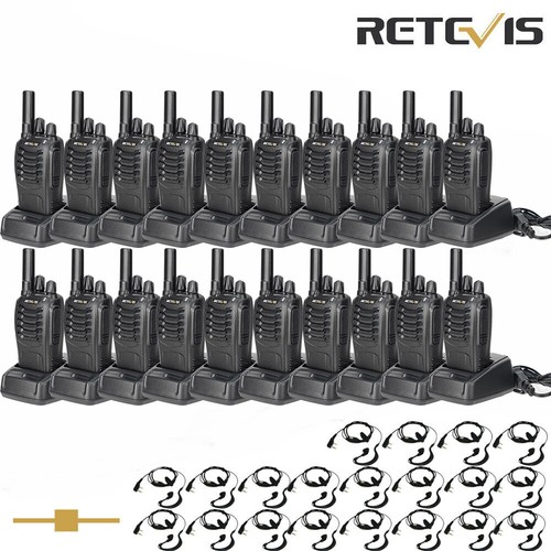 Walkie Talkie dalekiego zasięgu Retevis H777 FRS 2W 1000mAh Radiotelefony dwukierunkowe 20-pak - Zdjęcie 18 z 19