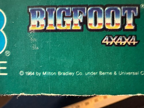 Rompecabezas Bigfoot Monster Truck 1984 de 100 piezas de Milton Bradley completo de colección - Imagen 10 de 11