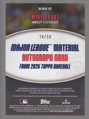 その他 TOPPS major league MATERIAL s-l400.jpg