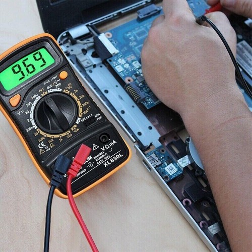 Digital Multimeter Voltmeter Batterietester Spannungsprüfer AC/DC Spannung NEU - Bild 12 von 18