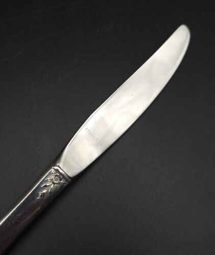 State House Stately Sterling Silver Modern Hollow Grille Knife ~56g Used No Mono - Picture 3 of 5