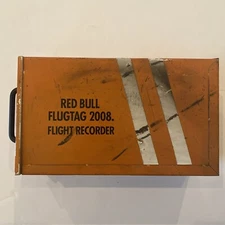 Red Bull FLUGTAG 2008 Flight Recorder Metal Box Flugtag Participant Item Chicago